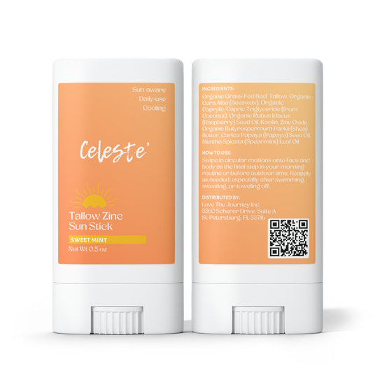 2 Pack Tallow Zinc Sun Stick