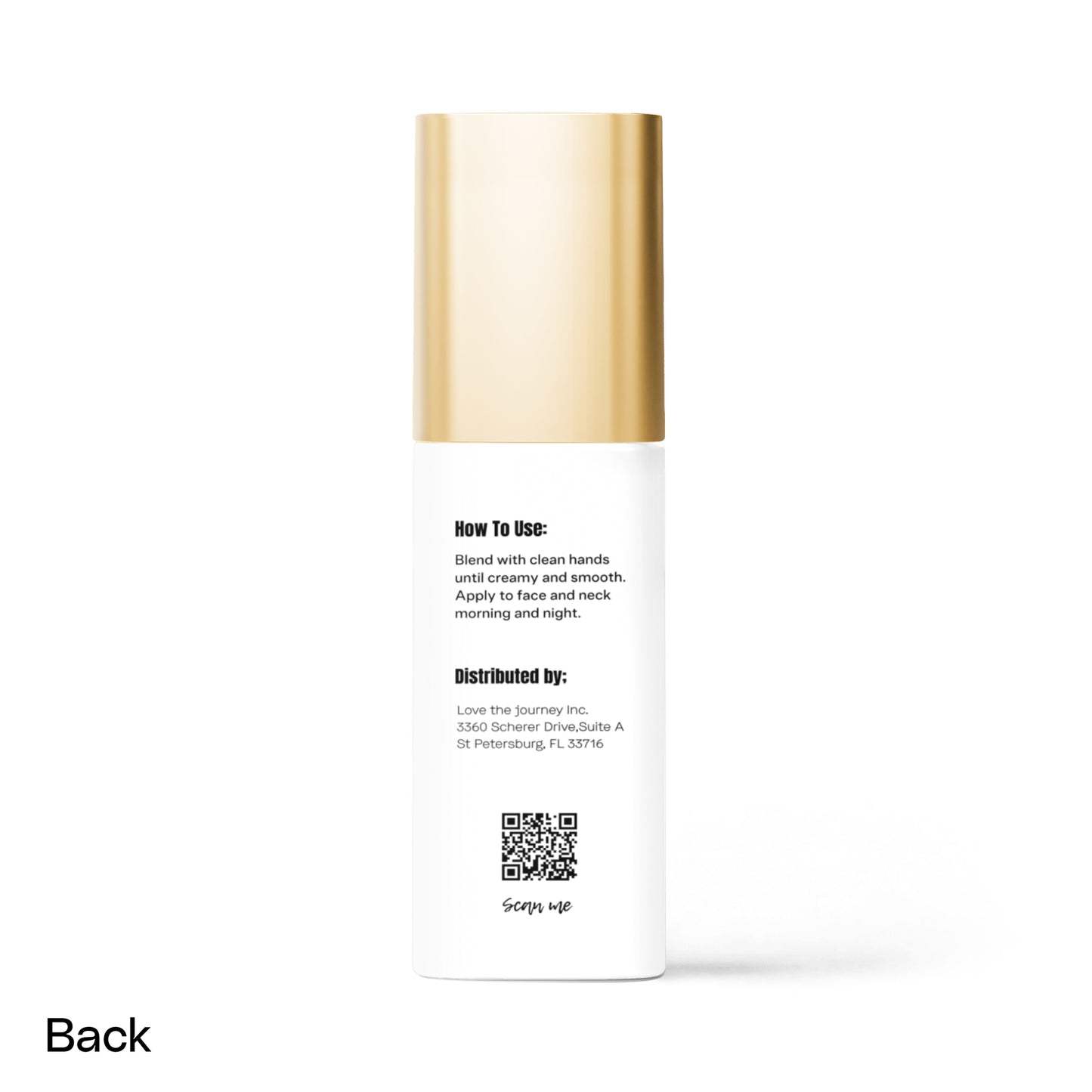 Brighten+Firm Eye Serum: Intensive Renewal Gold Cap